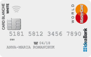 Кредитна карта від Ideabank